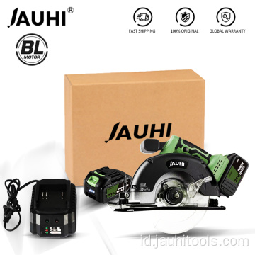 21V Brushless 6.5 inci mesin pemotong tanpa kabel listrik